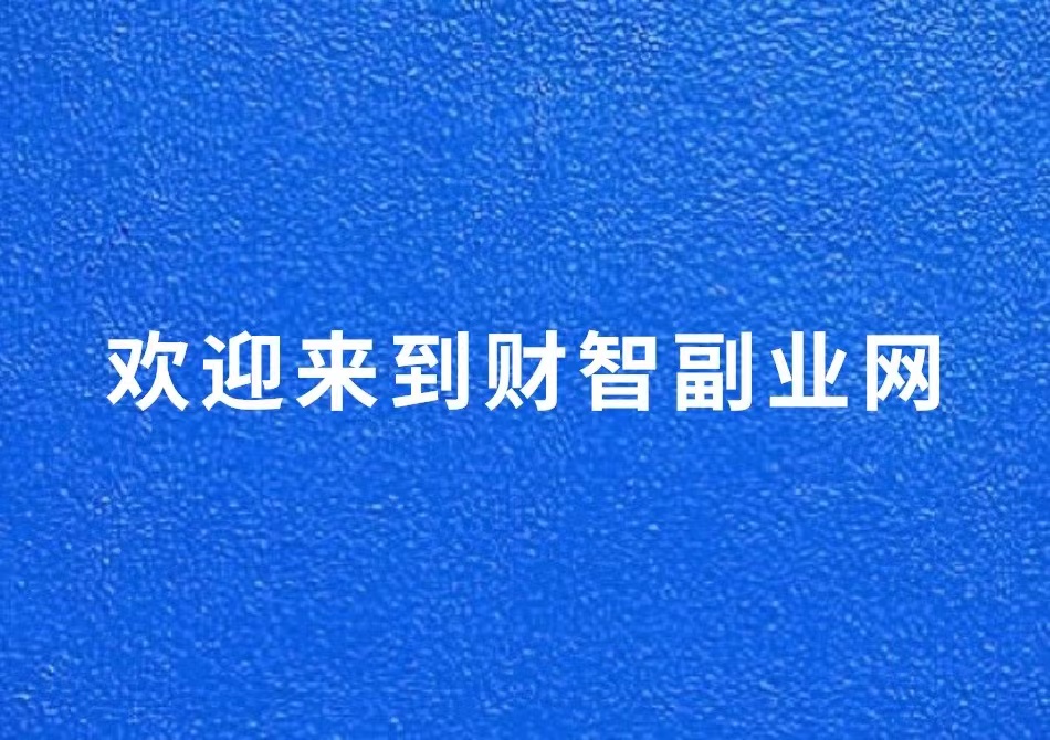 欢迎来到  财智副业网-财智副业社